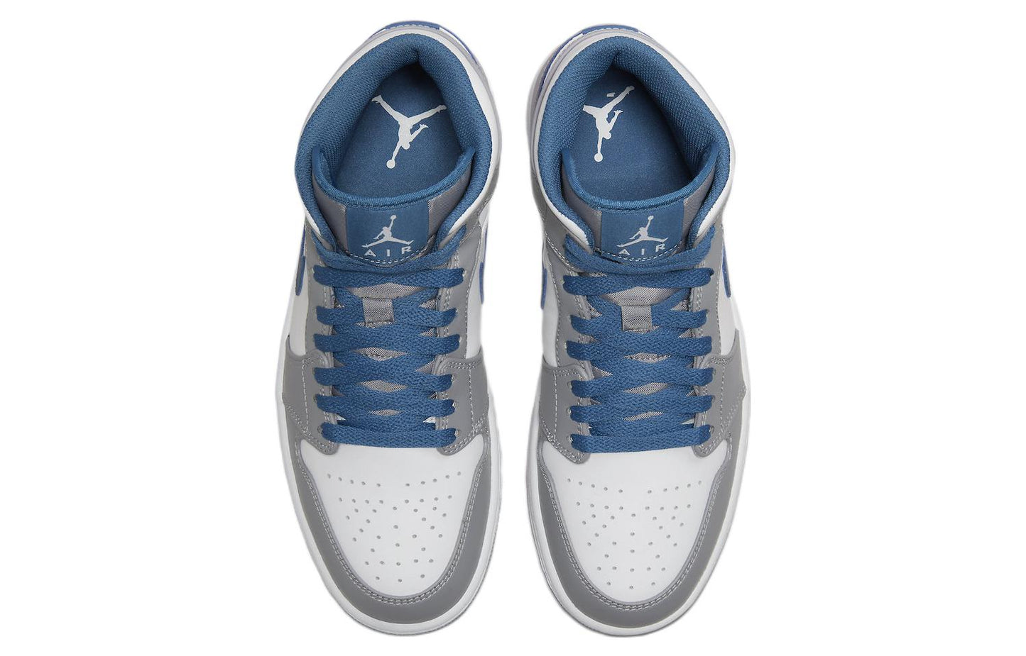⚡️Air Jordan 1 Mid 'Cement Grey True Blue' DQ8426-014