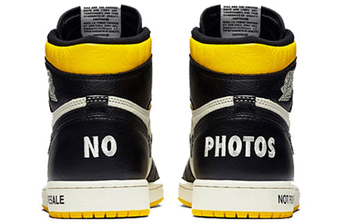 Air Jordan 1 Retro High OG NRG 'Not For Resale Yellow' 861428-107