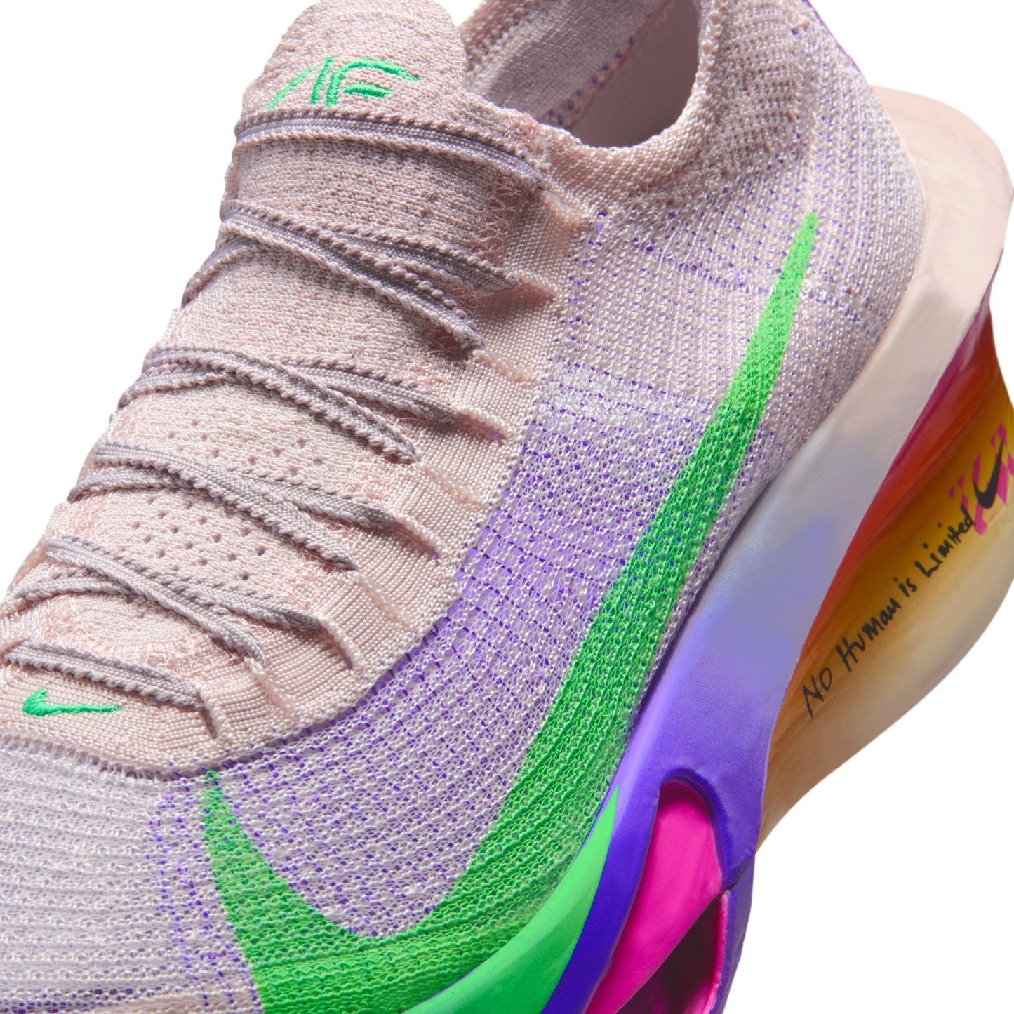 Men's Alphafly 3 "Eliud Kipchoge" (600 - Silt Red/Green Shock-Bright Ceramic)