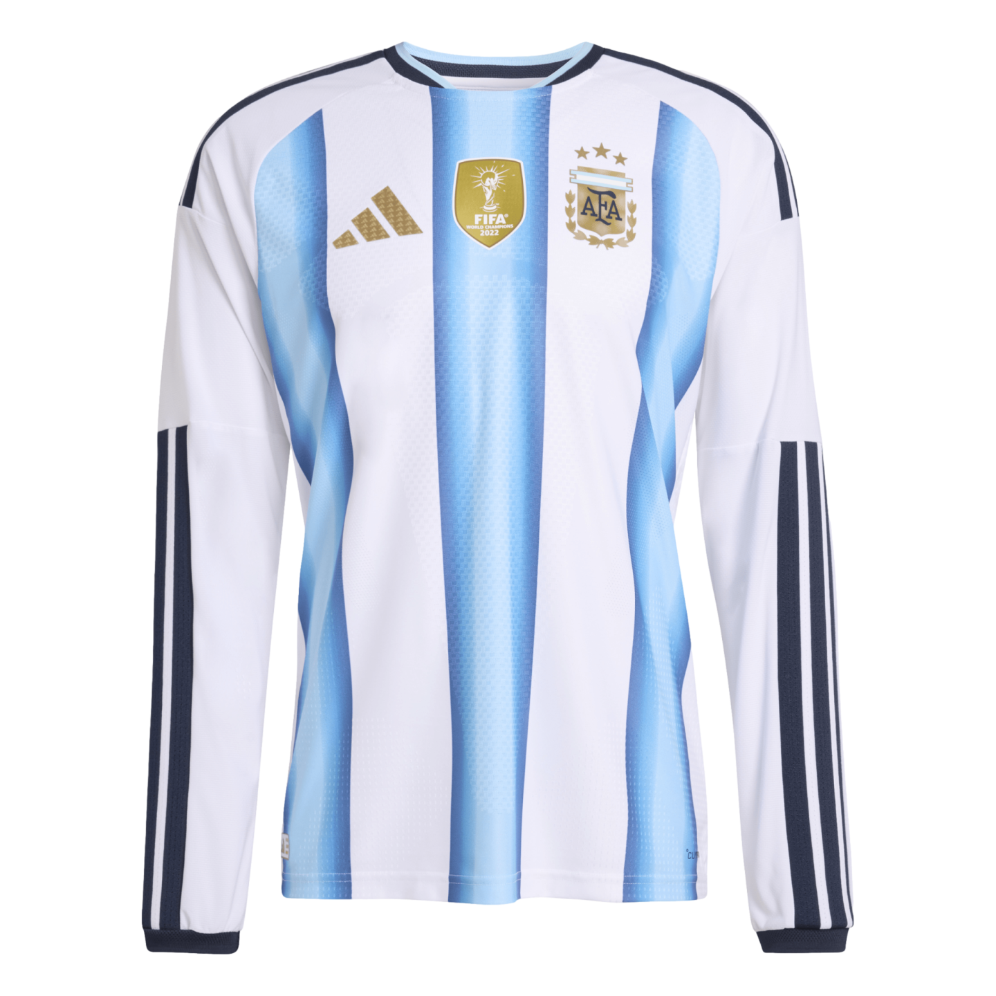 Adidas Argentina 2026 Authentic Long Sleeve Home Jersey