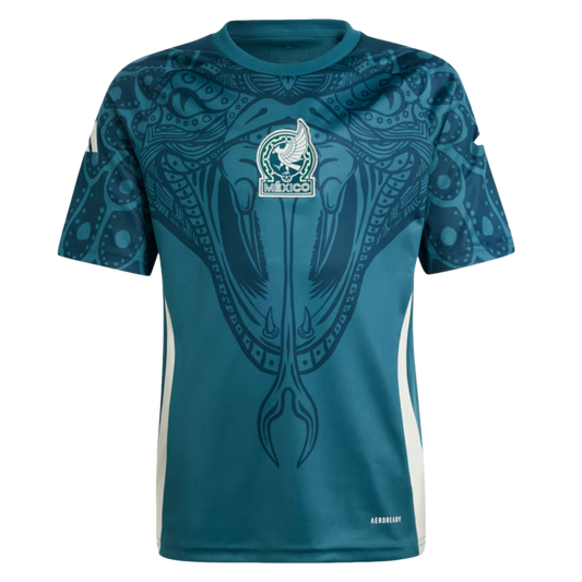 Adidas Mexico Youth Pre-Match Jersey JE3525