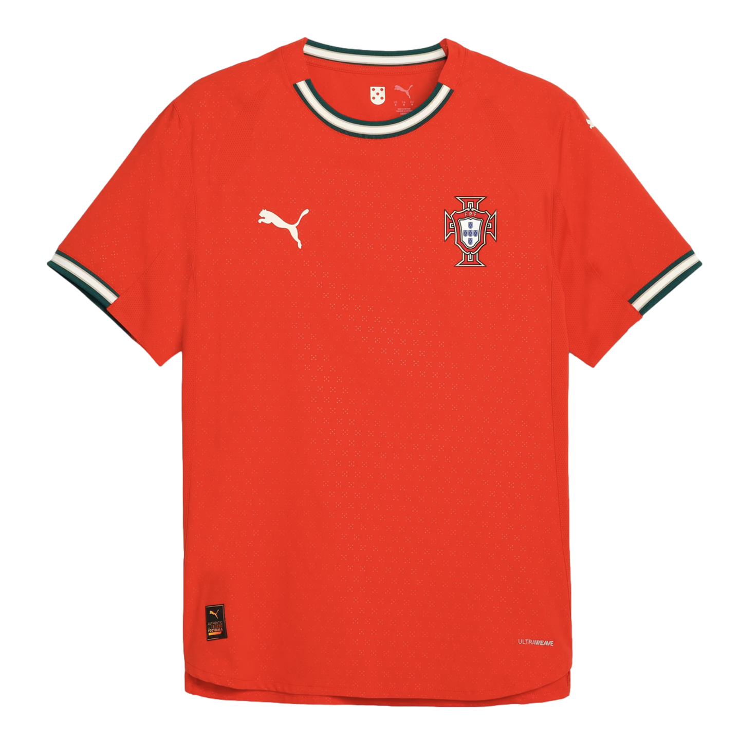 Puma Portugal 2025 Authentic Home Jersey 780766-01