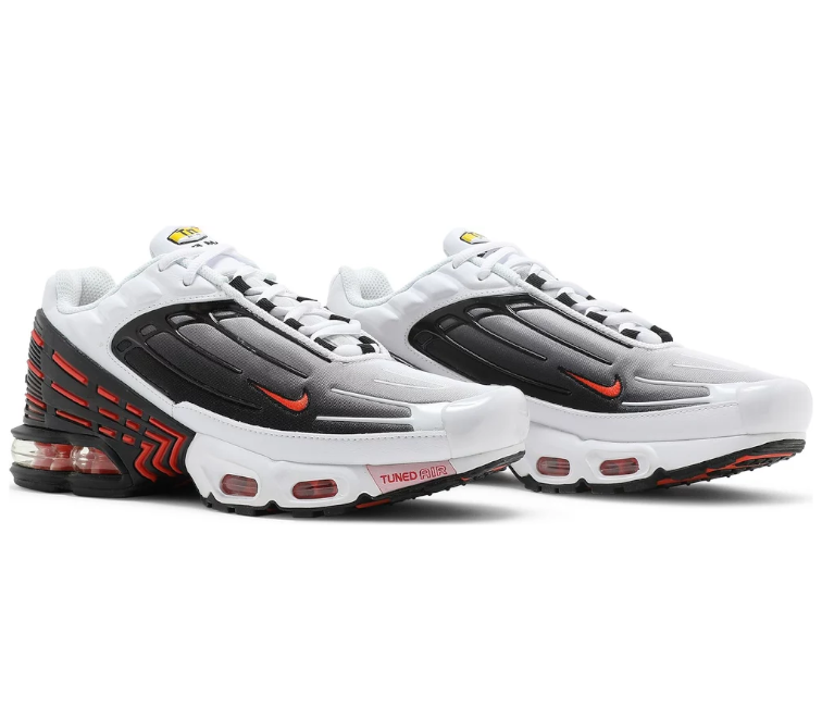 Men's Nike Air Max Plus TN III (White/Team Orange)