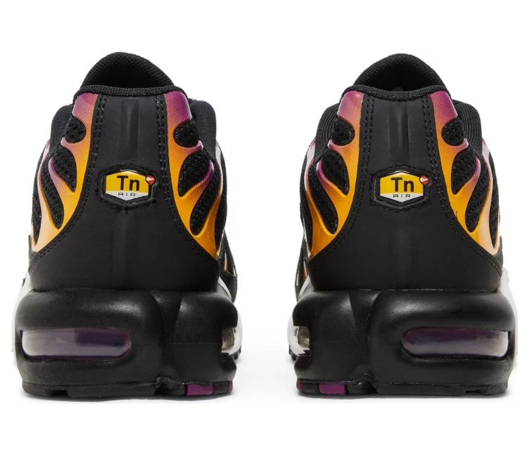 Men's Nike Air Max Plus TN (Black/Gold-Purple)