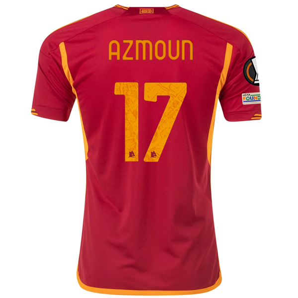 adidas Roma Sardar Azmoun Home Jersey w/ Europa League Patches 23/24 (Team Victo