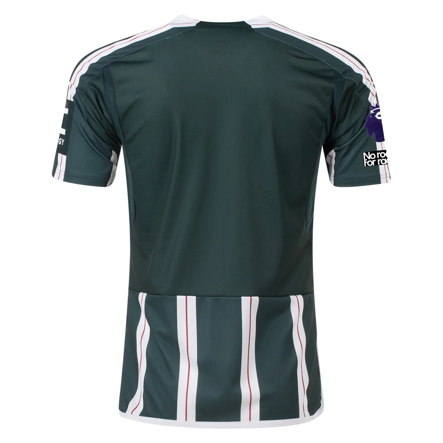 adidas Manchester United Away Jersey w/ EPL + No Room For Racism Patches 23/24 (