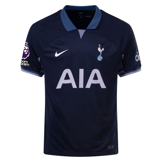 Nike Tottenham Away Jersey w/ EPL + No Room For Racism Patches 23/24 (Rine/Mysti