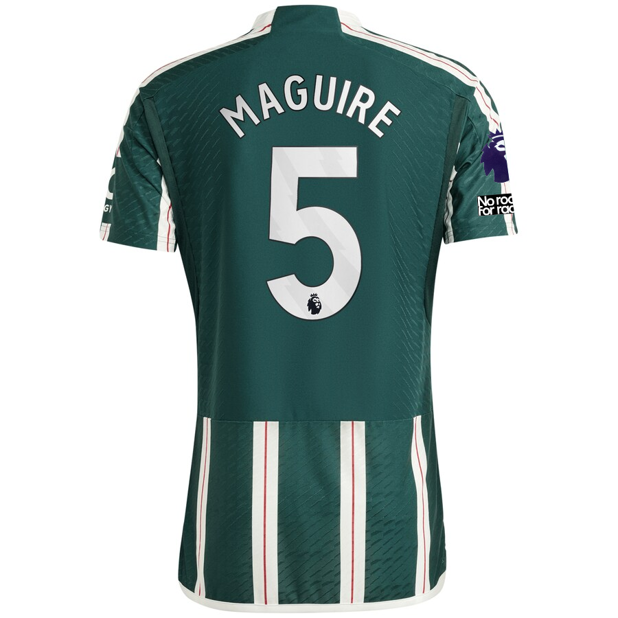 adidas Manchester United Authentic Harry Maguire  Away Jersey w/ EPL + No Room F