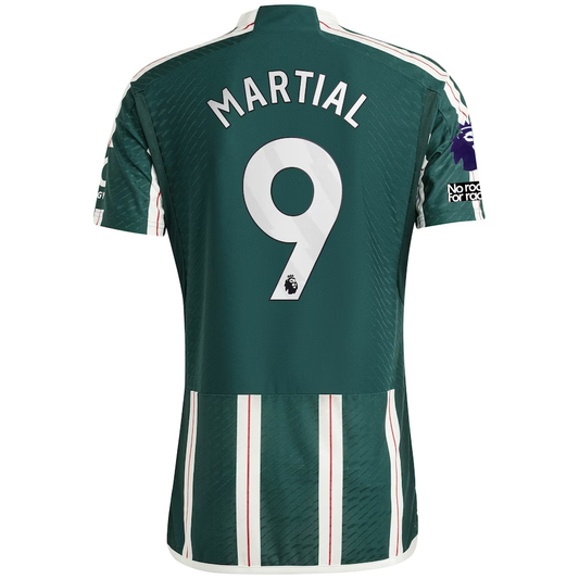 adidas Manchester United Authentic Anthony Martial Away Jersey w/ EPL + No Room