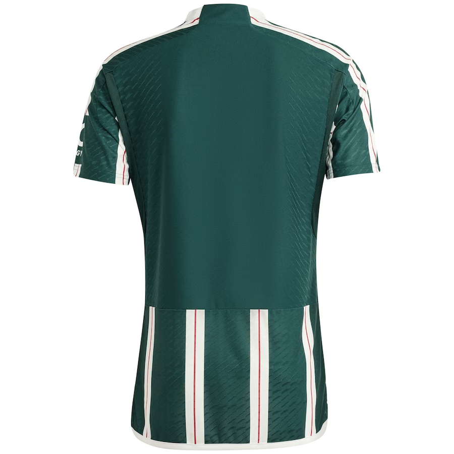 adidas Manchester United Authentic Away Jersey 23/24 (Green Night/Core White/Act