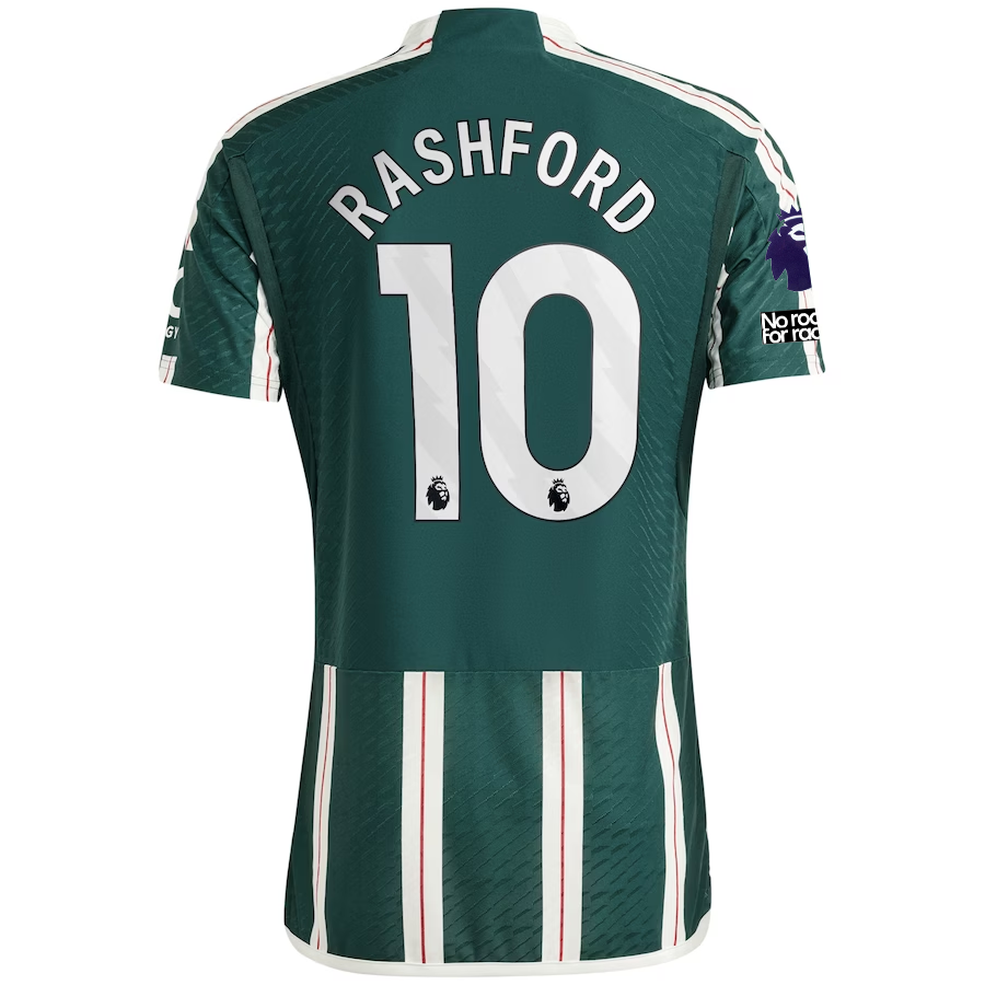 adidas Manchester United Authentic Marcus Rashford Away Jersey w/ EPL + No Room