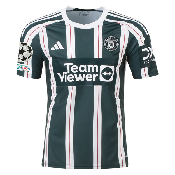 adidas Manchester United Harry Maguire Away Jersey w/ Champions League Patches 2