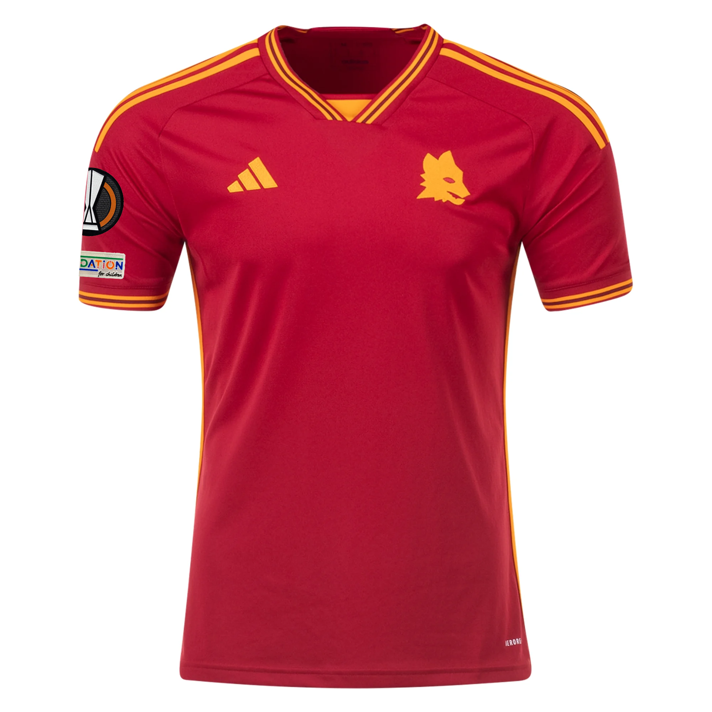 adidas Roma Stephan El Shaarawy Home Jersey w/ Europa League Patches 23/24 (Team